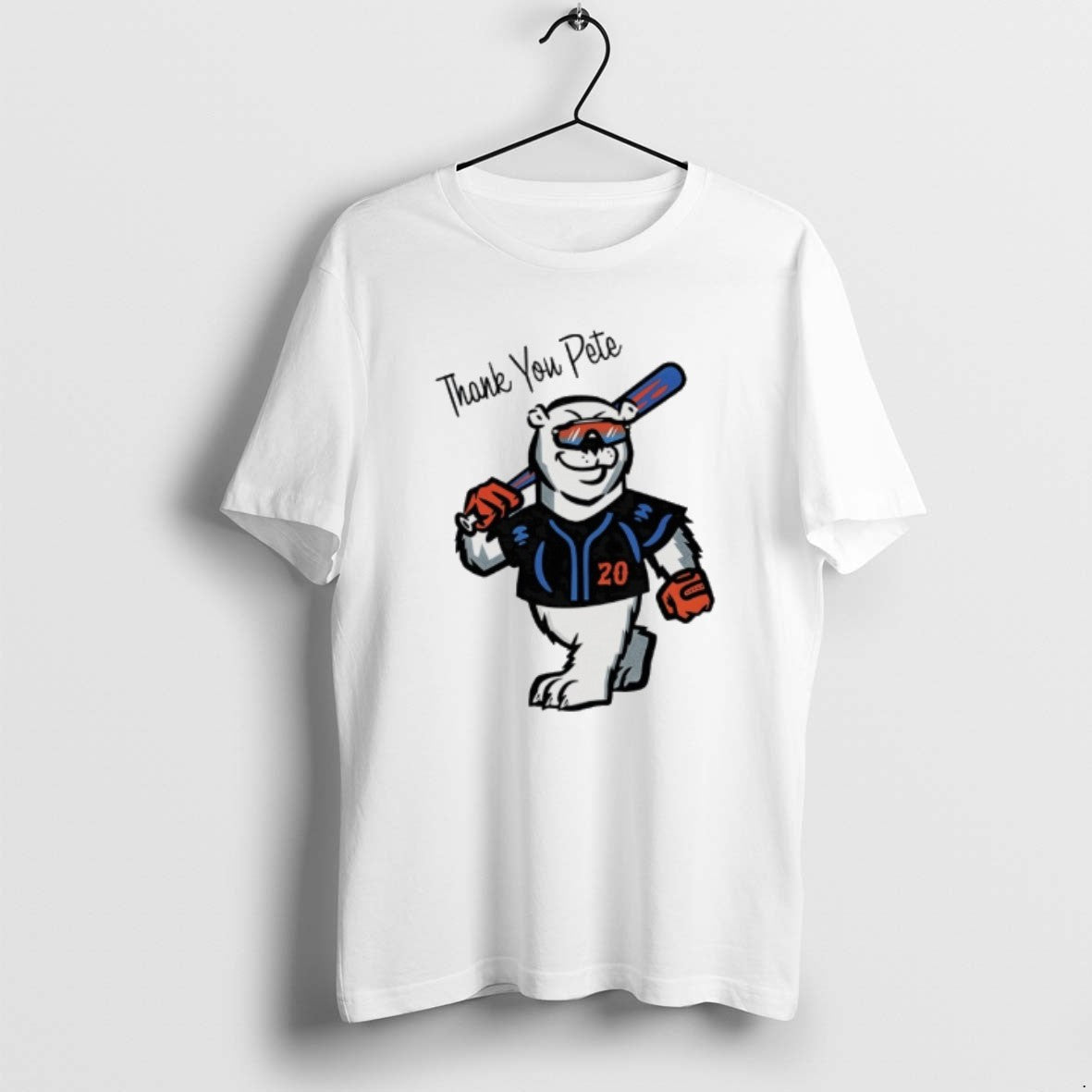 Official Thank You Pete Alonso Polar Bear New York Mets T-Shirts, Hoodie, Sweatshirt | PureTeeCo.com