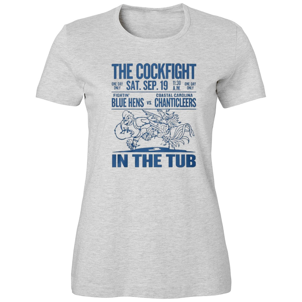 The Cockfight Fightin Blue Hens In The Tub Shirt