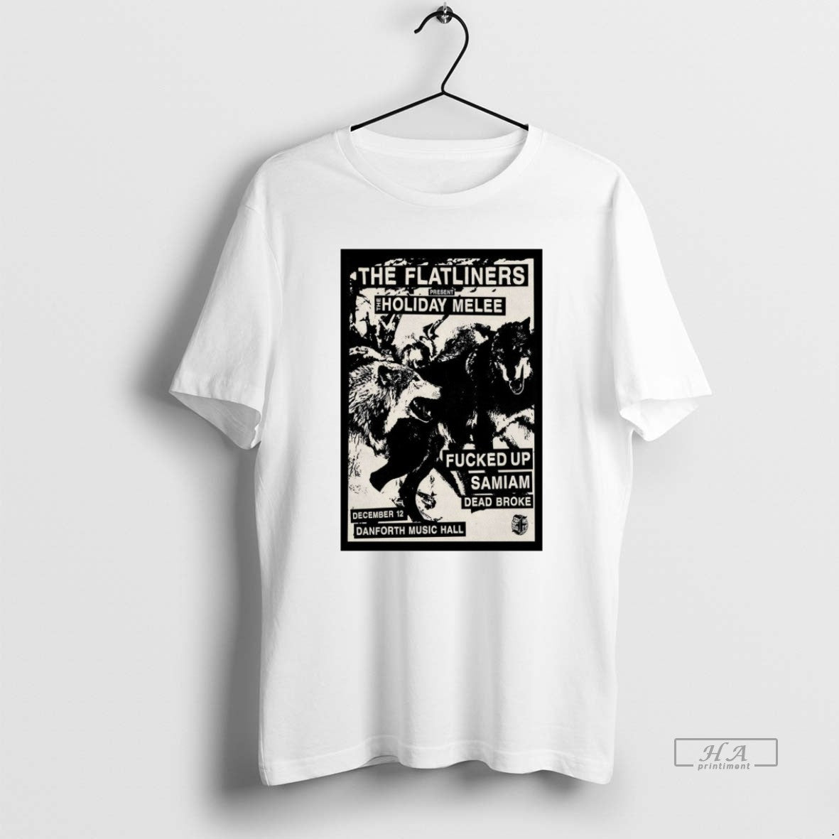 Official The Flatliners At The Danforth Music Hall On December 12 2025 T-Shirts, Hoodie, Sweatshirt | PureTeeCo.com