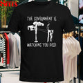 The Government Is Watching You Piss Flock Camera T-shirts