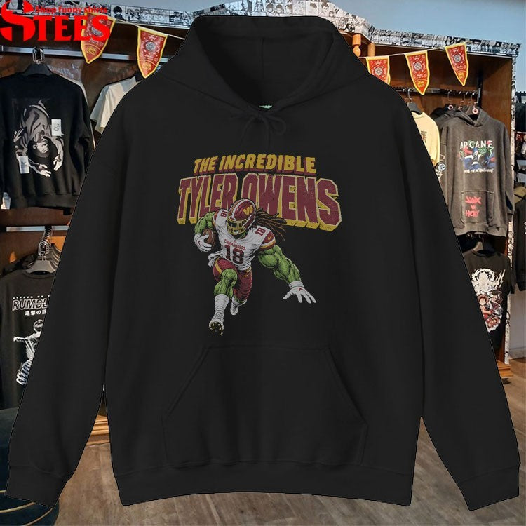 The Incredible Tyler Owens Washington Commanders T-shirts