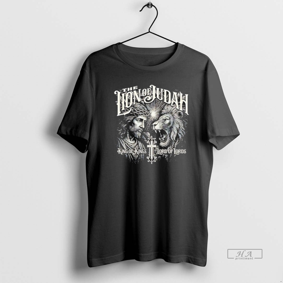 Official The Lion Of Judah King Of Kings Lord Of Lords T-Shirts, Hoodie, Sweatshirt | PureTeeCo.com