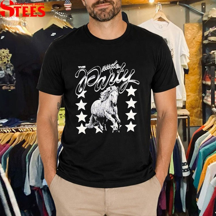 The Nude Party Horse T-shirts