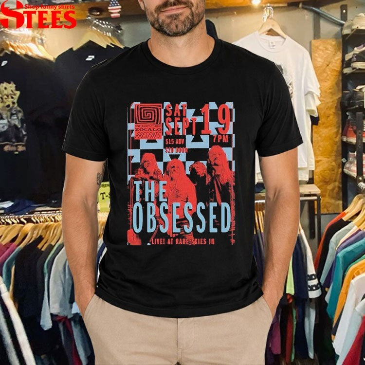 The Obsessed Tour For Rare Skies Motorcycle Show After Party At Whiskey Creek Zocalo In Arenas Valley New Mexico On September 19 2026 T-shirts