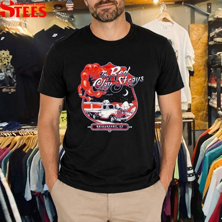 The Red Clay Strays Tour 2025 Bridgeport CT T-shirts