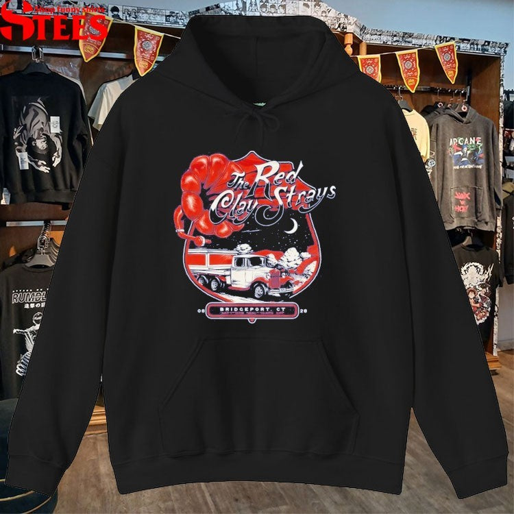 The Red Clay Strays Tour 2025 Bridgeport CT T-shirts