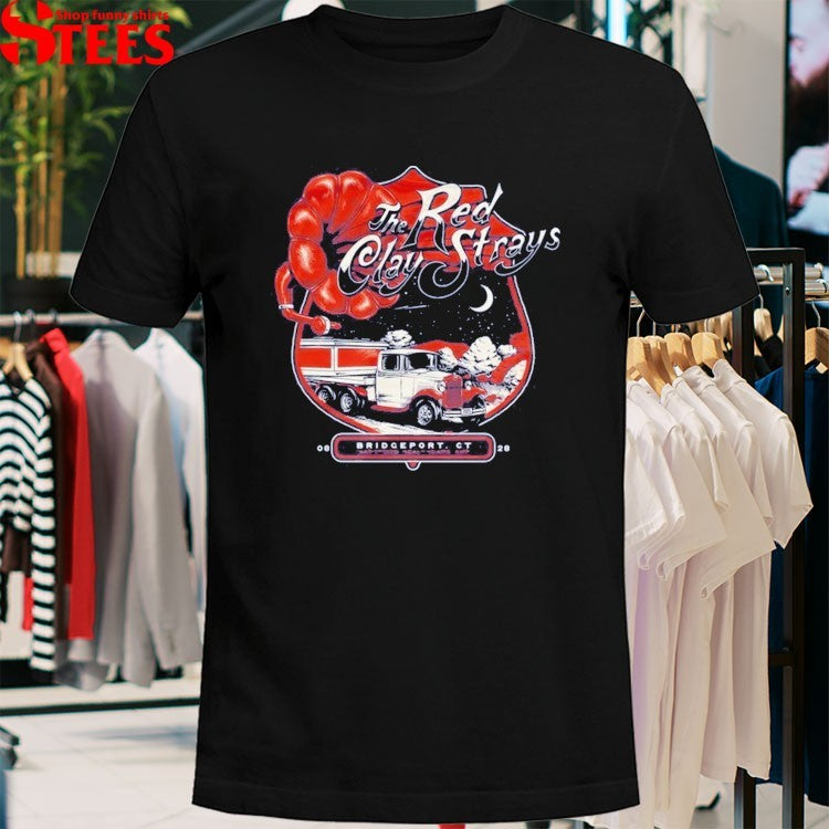 The Red Clay Strays Tour 2025 Bridgeport CT T-shirts