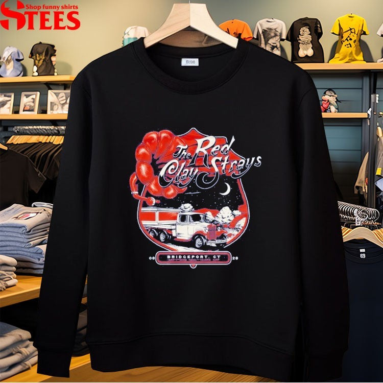 The Red Clay Strays Tour 2025 Bridgeport CT T-shirts