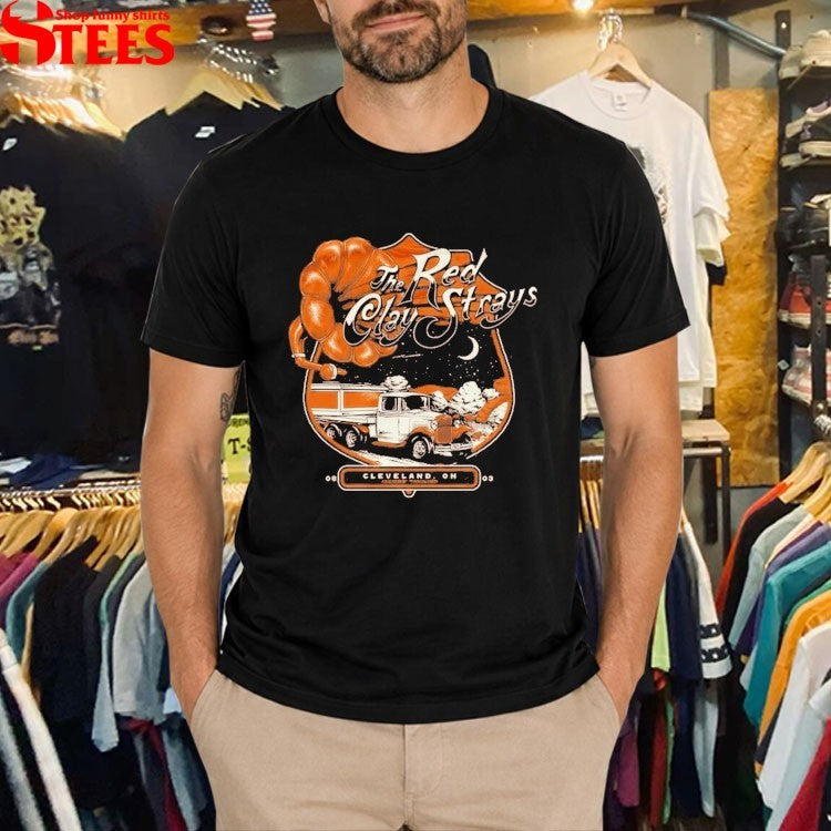 The Red Clay Strays Tour 2025 Cleveland OH T-shirts