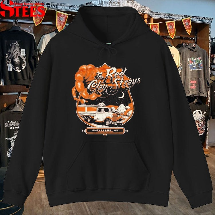 The Red Clay Strays Tour 2025 Cleveland OH T-shirts