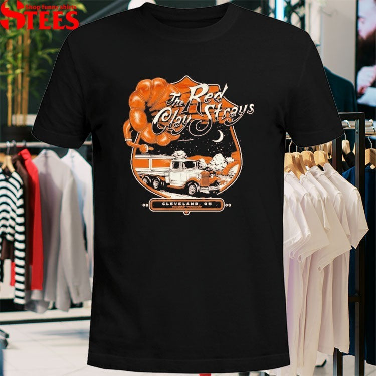 The Red Clay Strays Tour 2025 Cleveland OH T-shirts