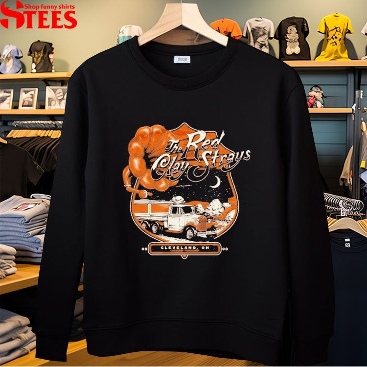 The Red Clay Strays Tour 2025 Cleveland OH T-shirts