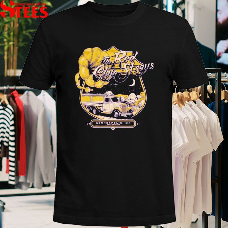 The Red Clay Strays Tour 2025 Minneapolis MN T-shirts