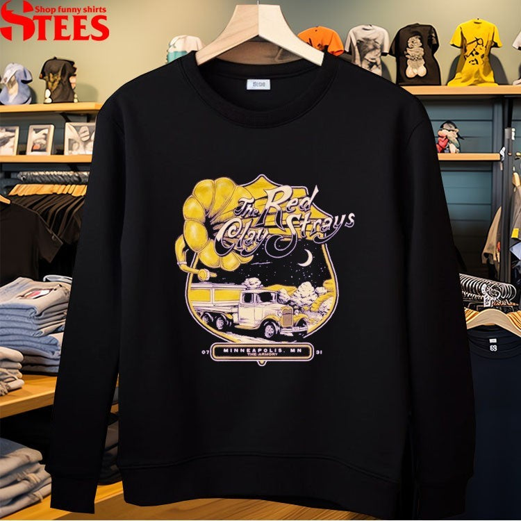 The Red Clay Strays Tour 2025 Minneapolis MN T-shirts