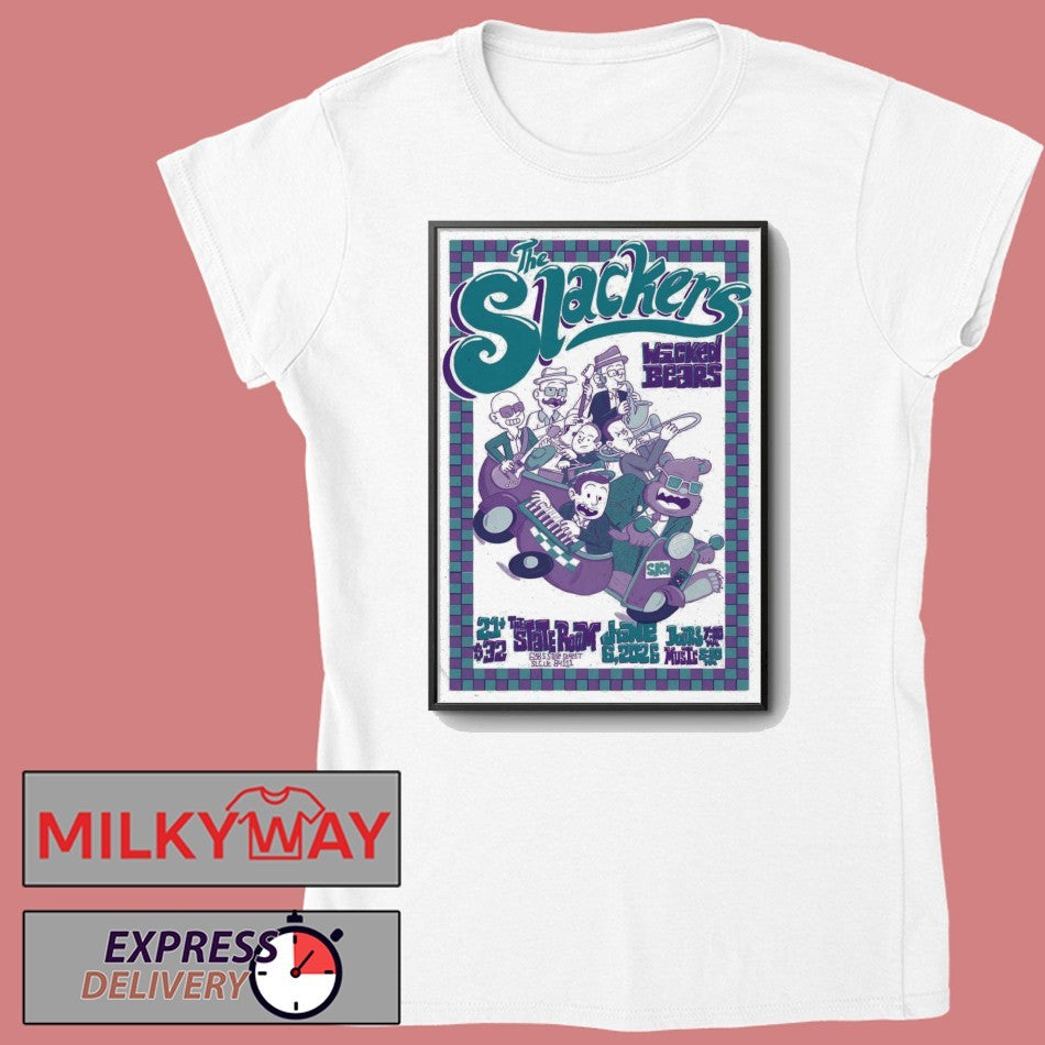 The Slackers 6 6 2026 Salt Lake City UT Poster shirt