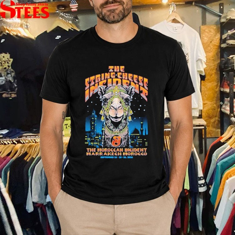 The String Cheese Incident The Moroccan Incident Harry Akech Morocco September 24-26 2026 T-shirts