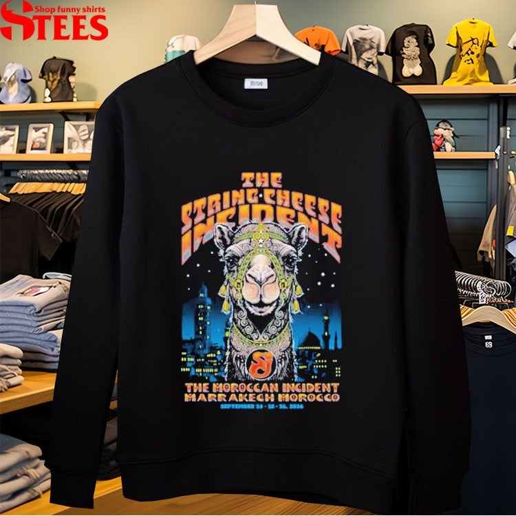 The String Cheese Incident The Moroccan Incident Harry Akech Morocco September 24-26 2026 T-shirts