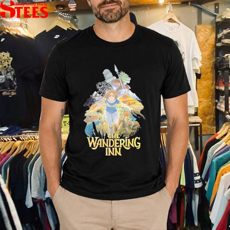 The Wandering Inn Comic Launch T-shirts
