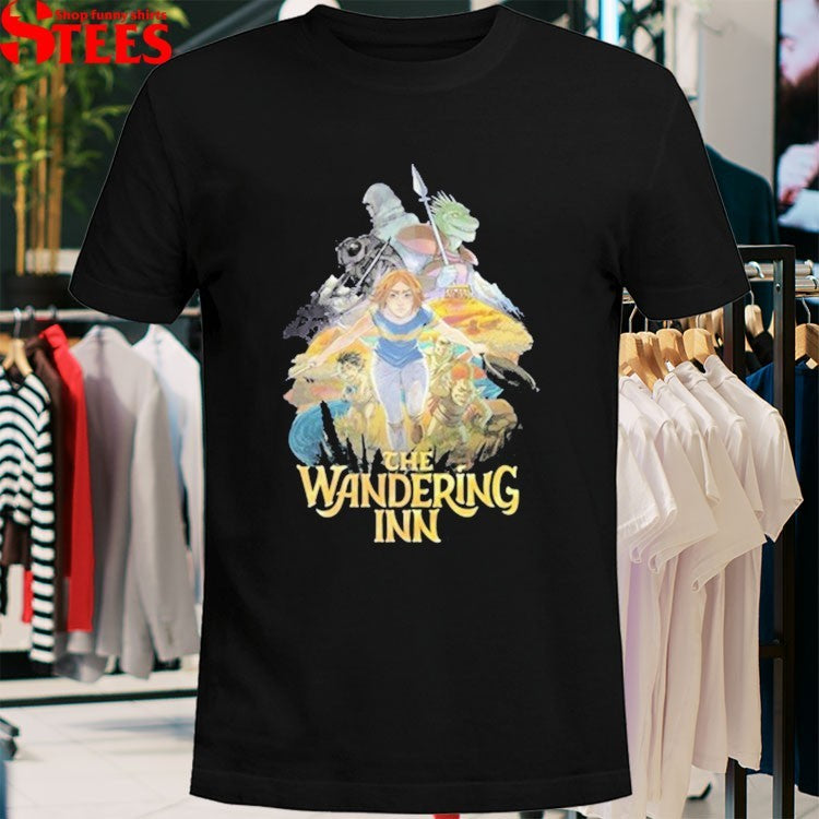 The Wandering Inn Comic Launch T-shirts