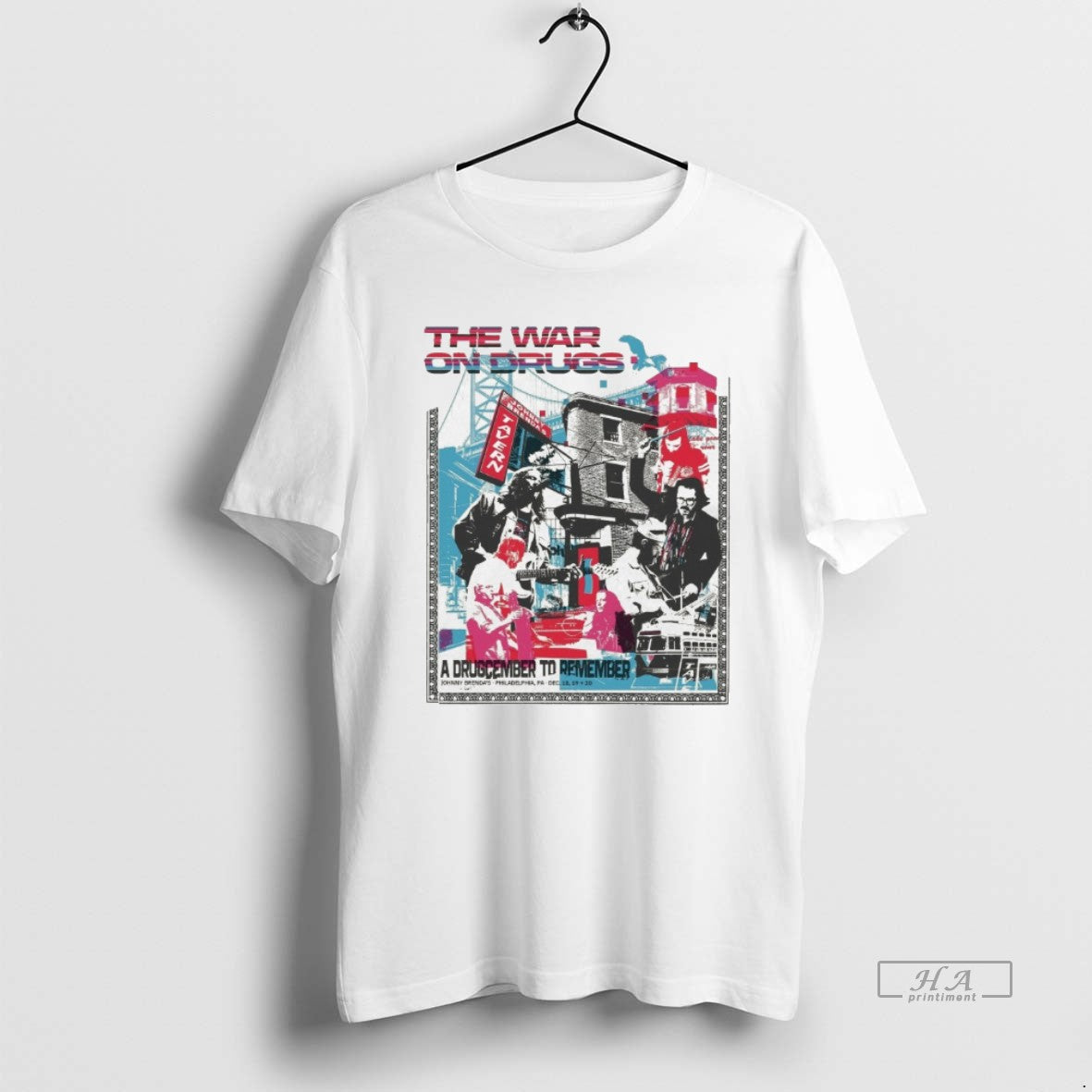 Official The War On Drugs Dec 19 20 2025 Philadelphia Pa T-Shirts, Hoodie, Sweatshirt | PureTeeCo.com