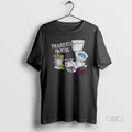 Official Trashed Panda Funny Drunk Raccoon Party Animal Joke Graphic T-Shirts, Hoodie, Sweatshirt | PureTeeCo.com