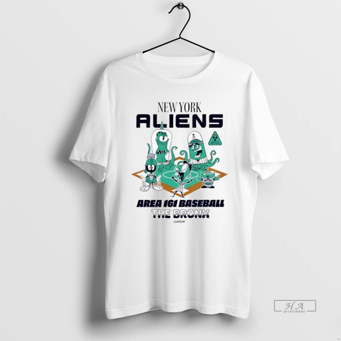 Official Trendy New York Aliens Area 161 Baseball The Bronx Graphic