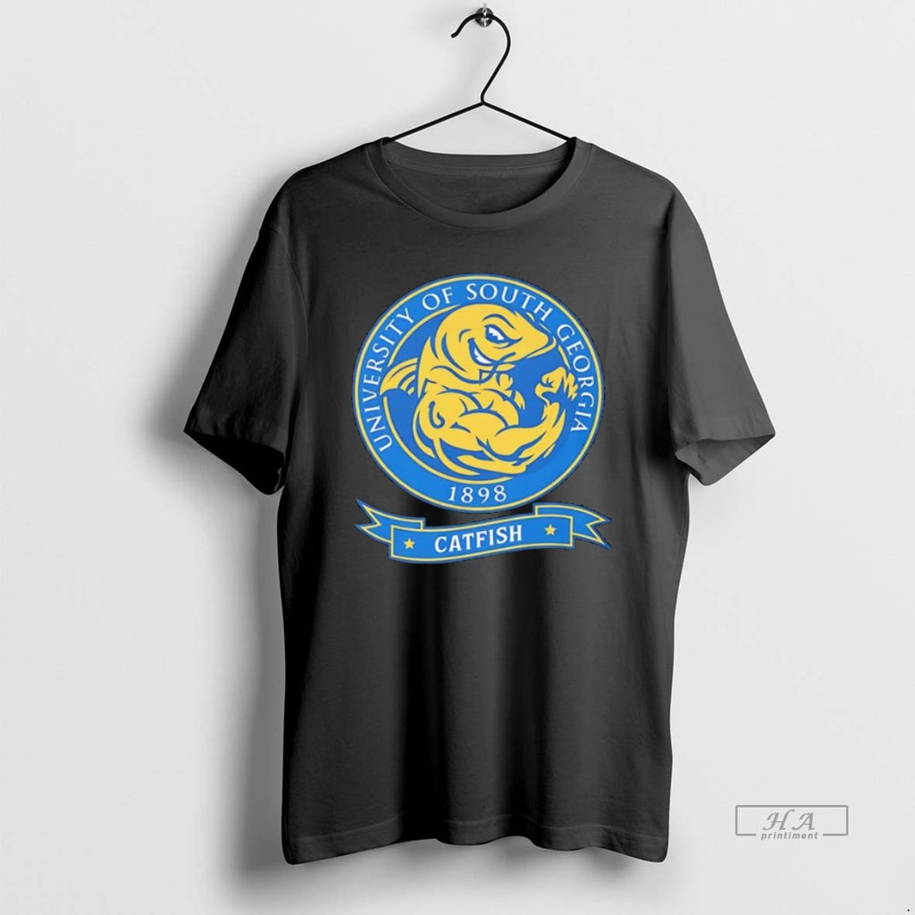 Official Trendy University Of South Georgia Catfish Mascot 1898 Logo