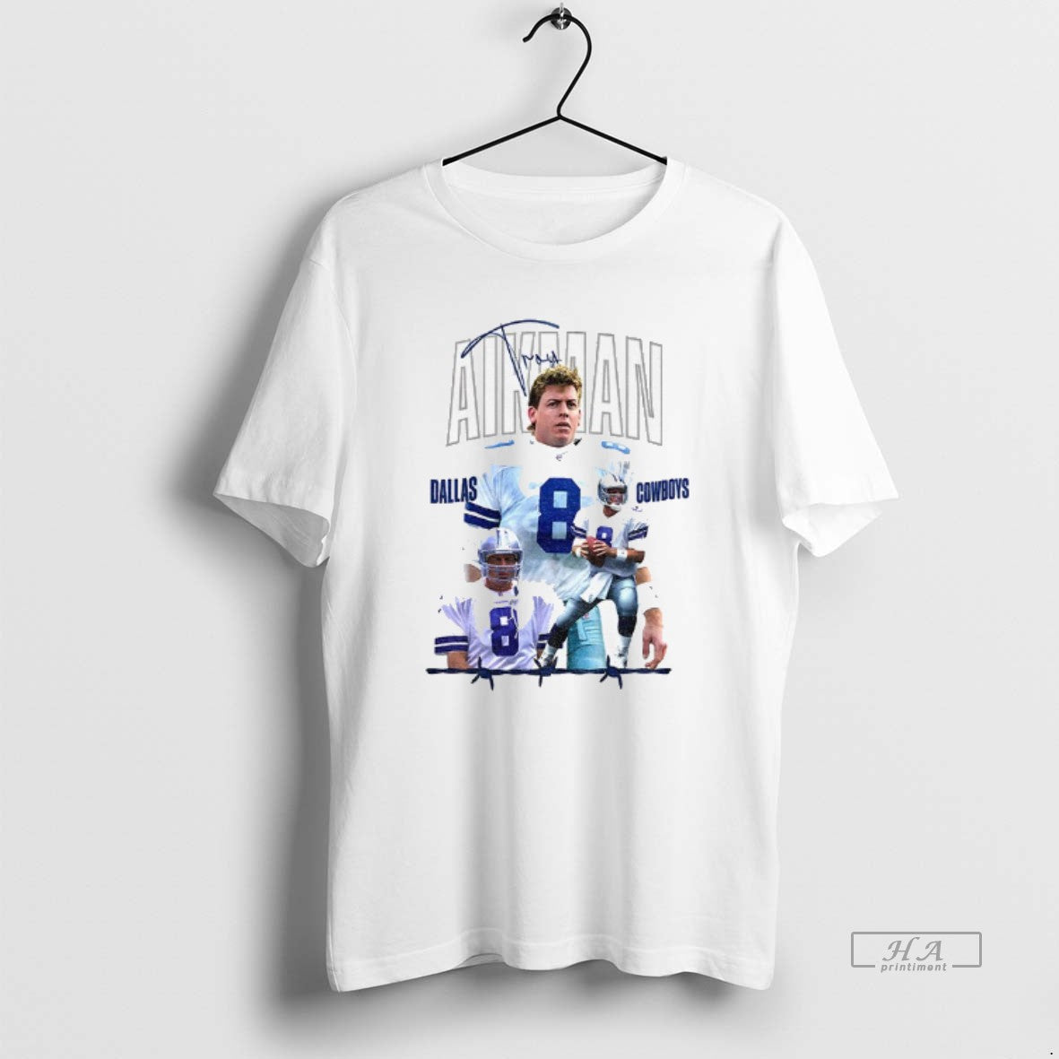 Official Troy Aikman Dallas Cowboys Football Legend Graphic Signature T-Shirts, Hoodie, Sweatshirt | PureTeeCo.com