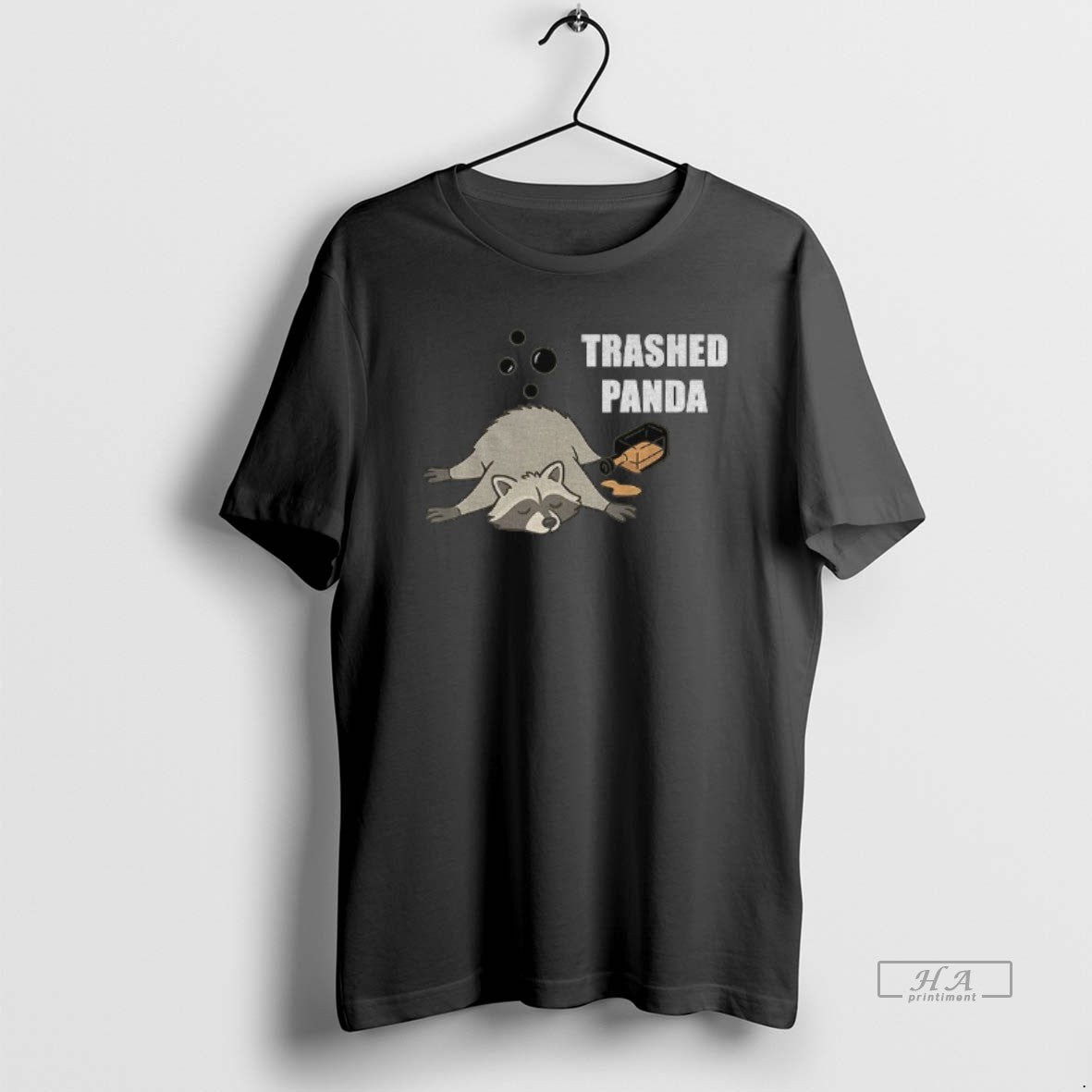 Official True Story Of Raccoon In Virginia Liquor Story Trashed Panda T-Shirts, Hoodie, Sweatshirt | PureTeeCo.com