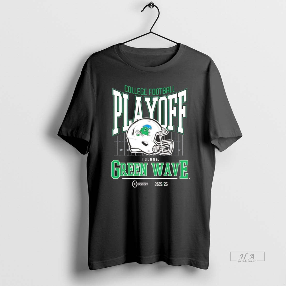 Official Tulane Green Wave 2025 26 College Football Playoff Cfp Helmet Chriast T-Shirts, Hoodie, Sweatshirt | PureTeeCo.com