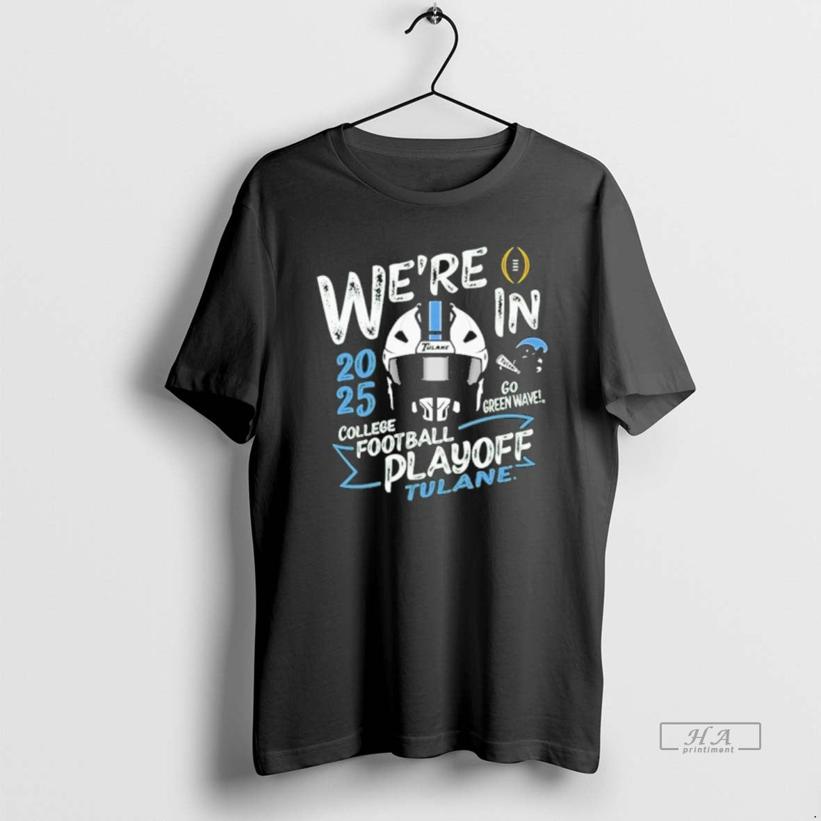 Official Tulane Green Wave Were In 2025 Cfp Bound T-Shirts, Hoodie, Sweatshirt | PureTeeCo.com