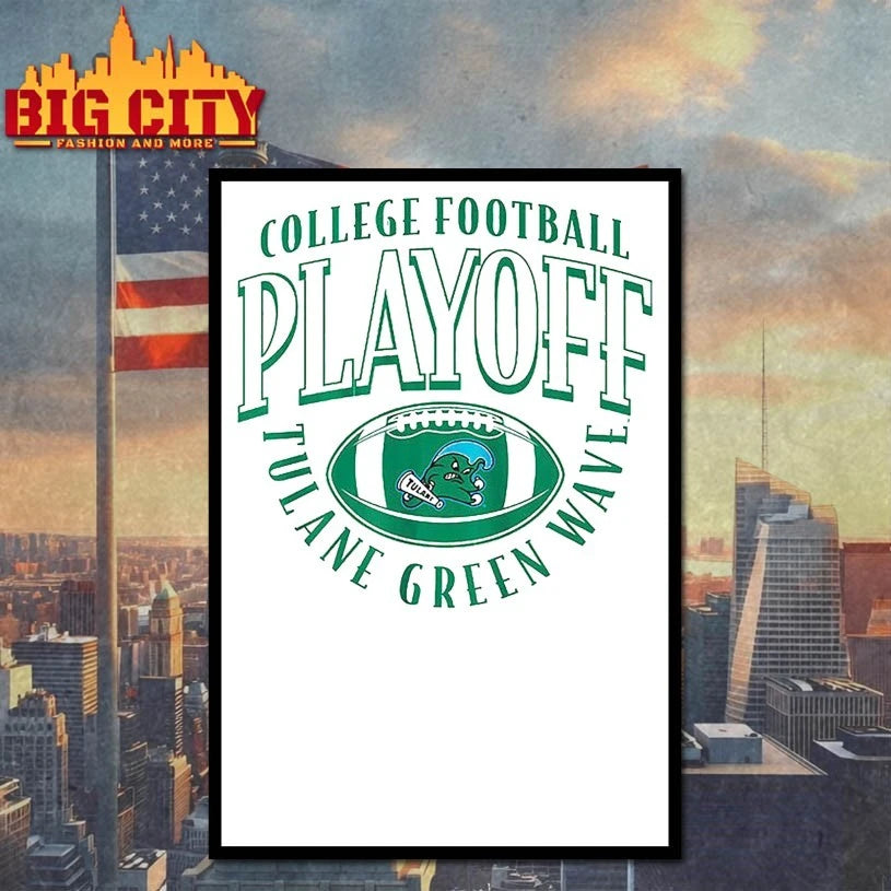 Official Tulane Green Wave football college football playoff shirt