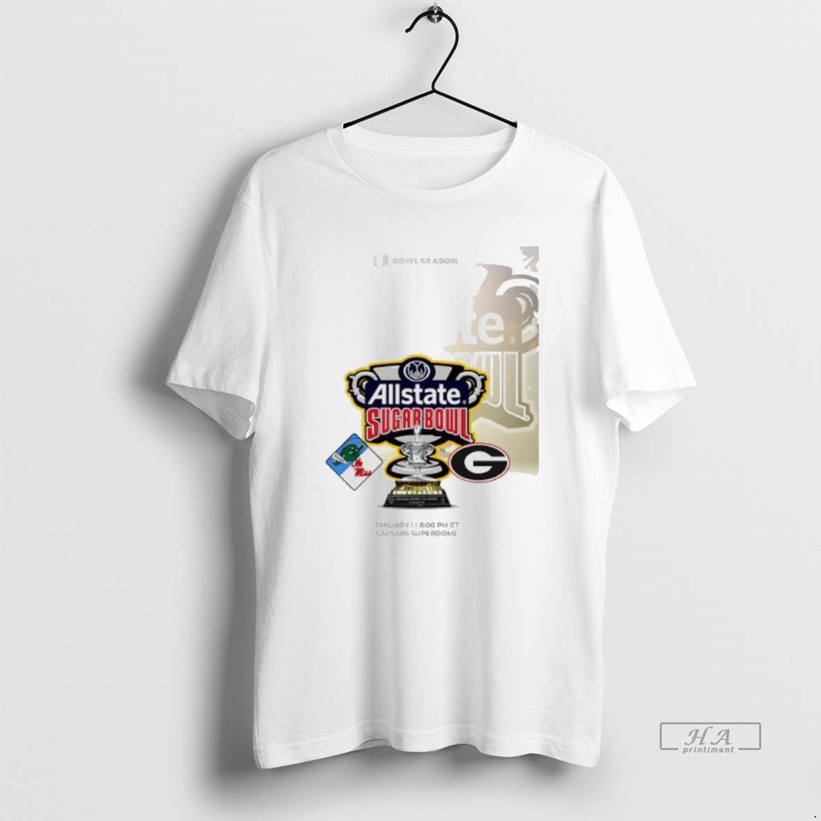 Official Tulane And Ole Miss Vs Georgia Allstate Sugar Bowl 2026 T-Shirts, Hoodie, Sweatshirt | PureTeeCo.com