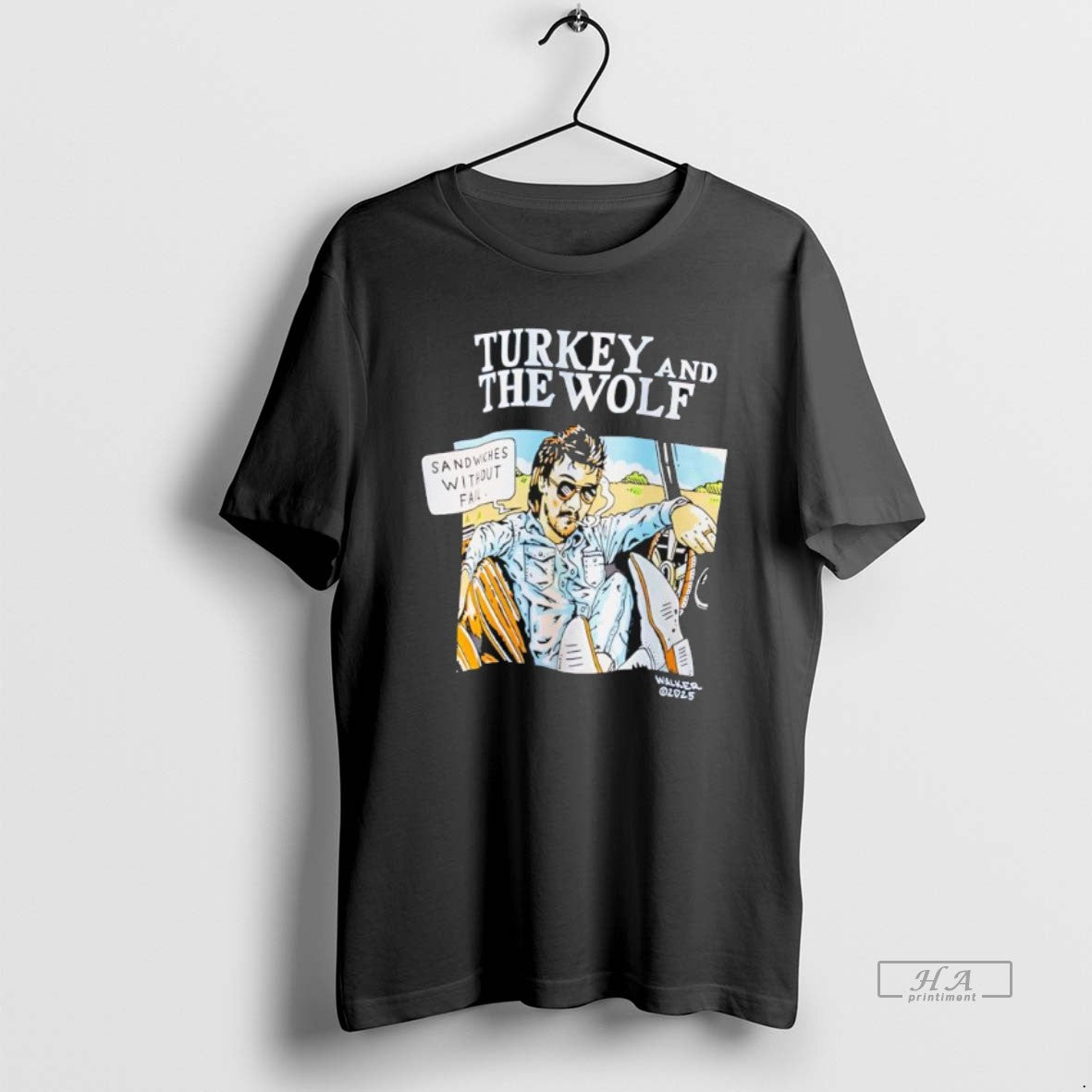 Official Turkey And The Wolf Sandwich Revenge Graphic T-Shirts, Hoodie, Sweatshirt | PureTeeCo.com
