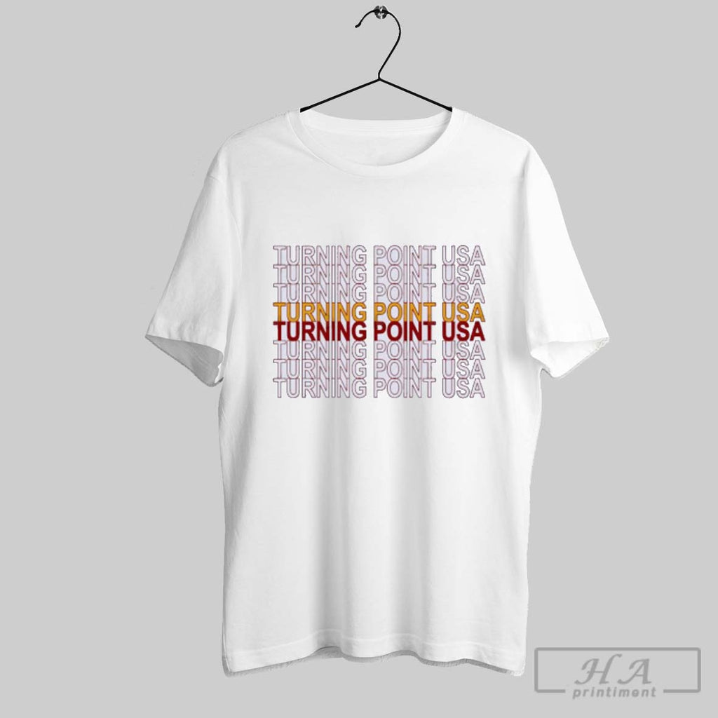 Official Turning Point Usa Charlie Kirk Vintage Repeat T Shirt