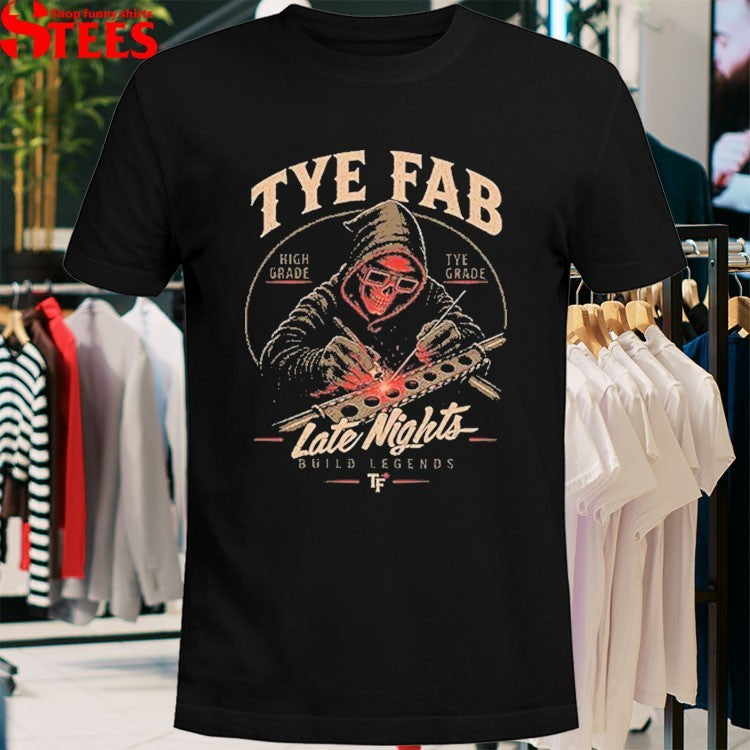 Tye Reeper Late Nights Build Legends T-shirts