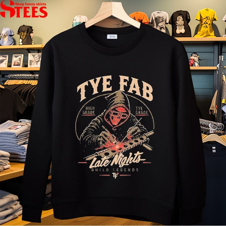 Tye Reeper Late Nights Build Legends T-shirts