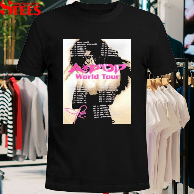 Tyla A POP World Tour 2026 Dates T-shirts