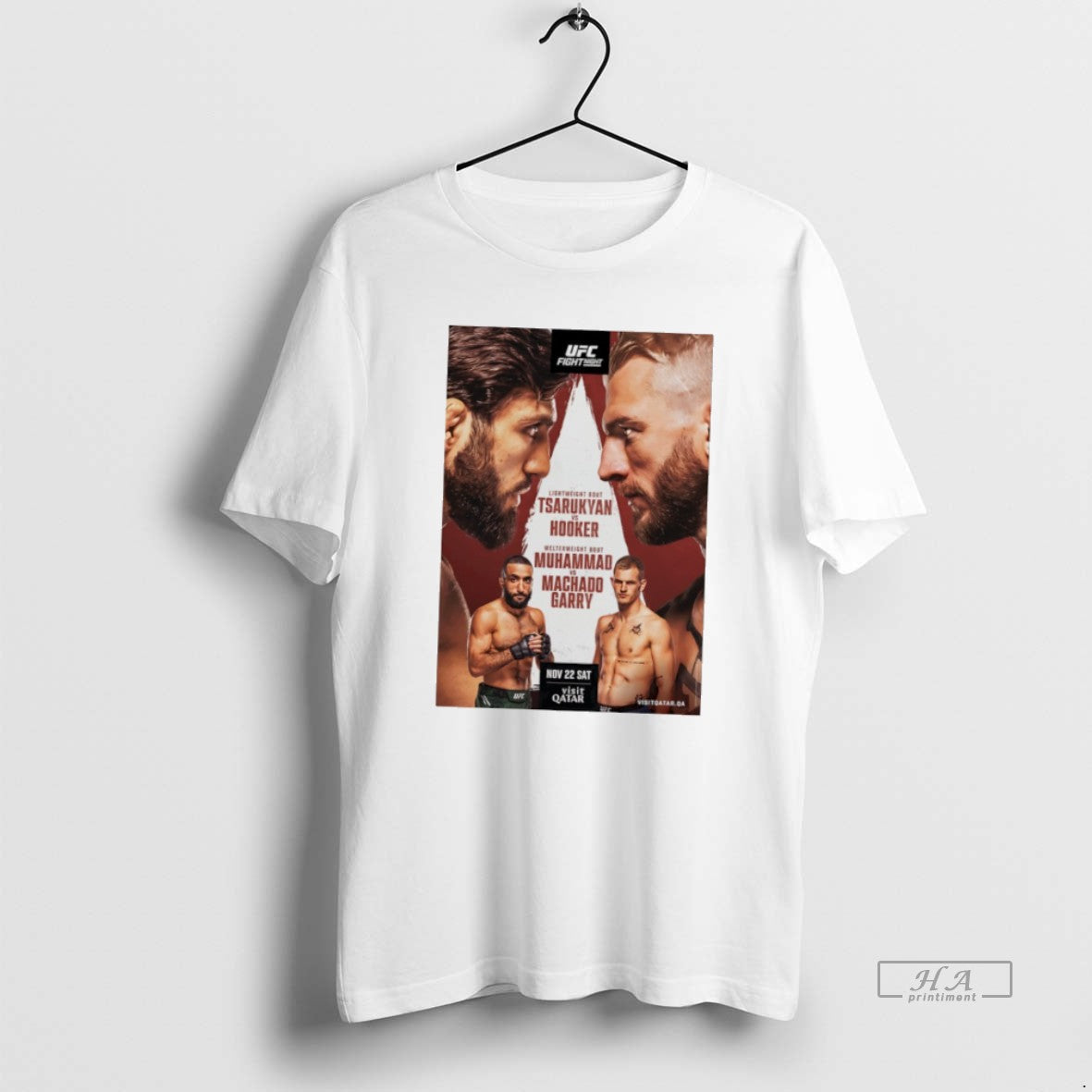 Official Ufc Fight Night Tsarukyan Vs Hooker Autographed Event T-Shirts, Hoodie, Sweatshirt | PureTeeCo.com