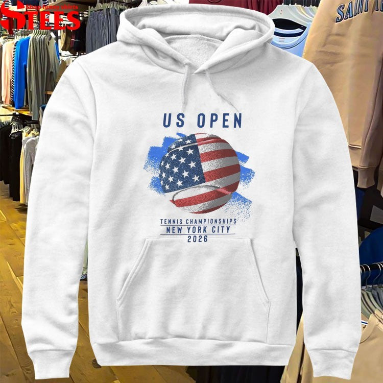 US Open 2026 Ball NYC American Flag T-Shirts