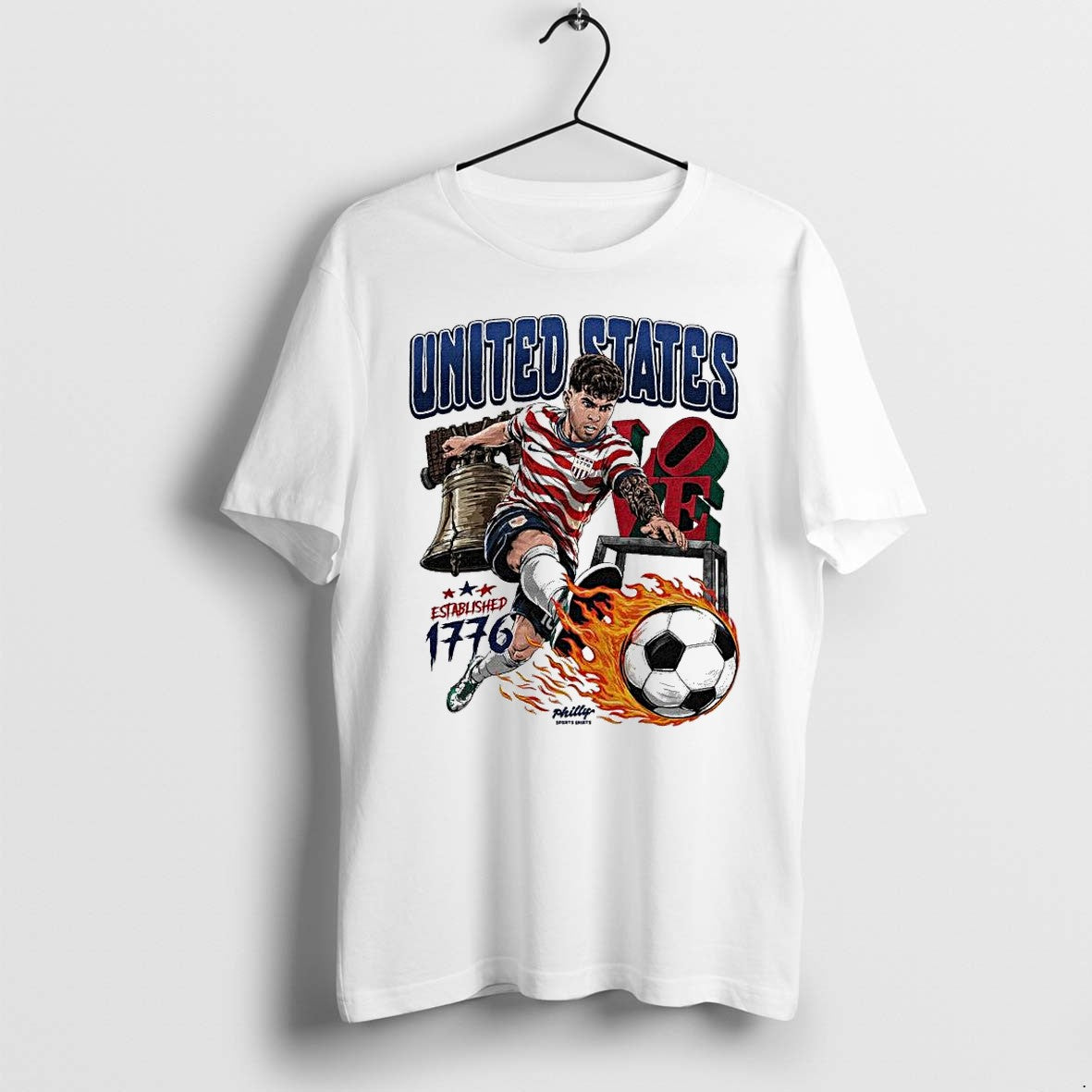 Official United States Philadelphia Soccer Clubest 1776 1 T Shirts Jpg