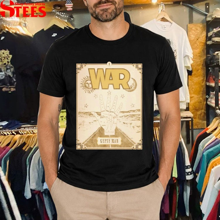 War Gypsy Man Hand T-shirts