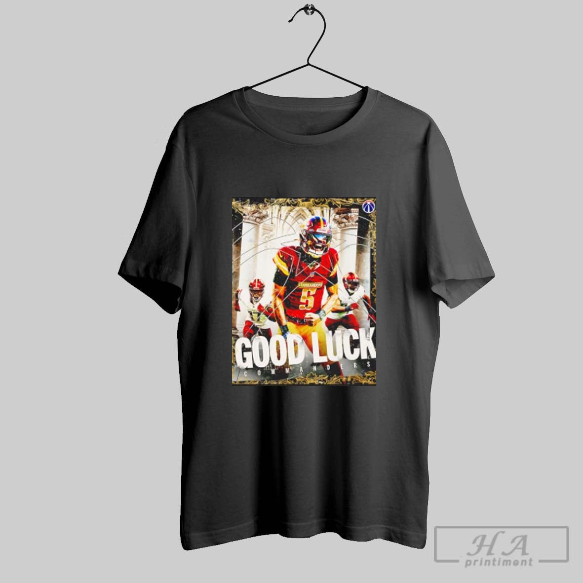 Official Washington Commanders Football Good Luck Commanders