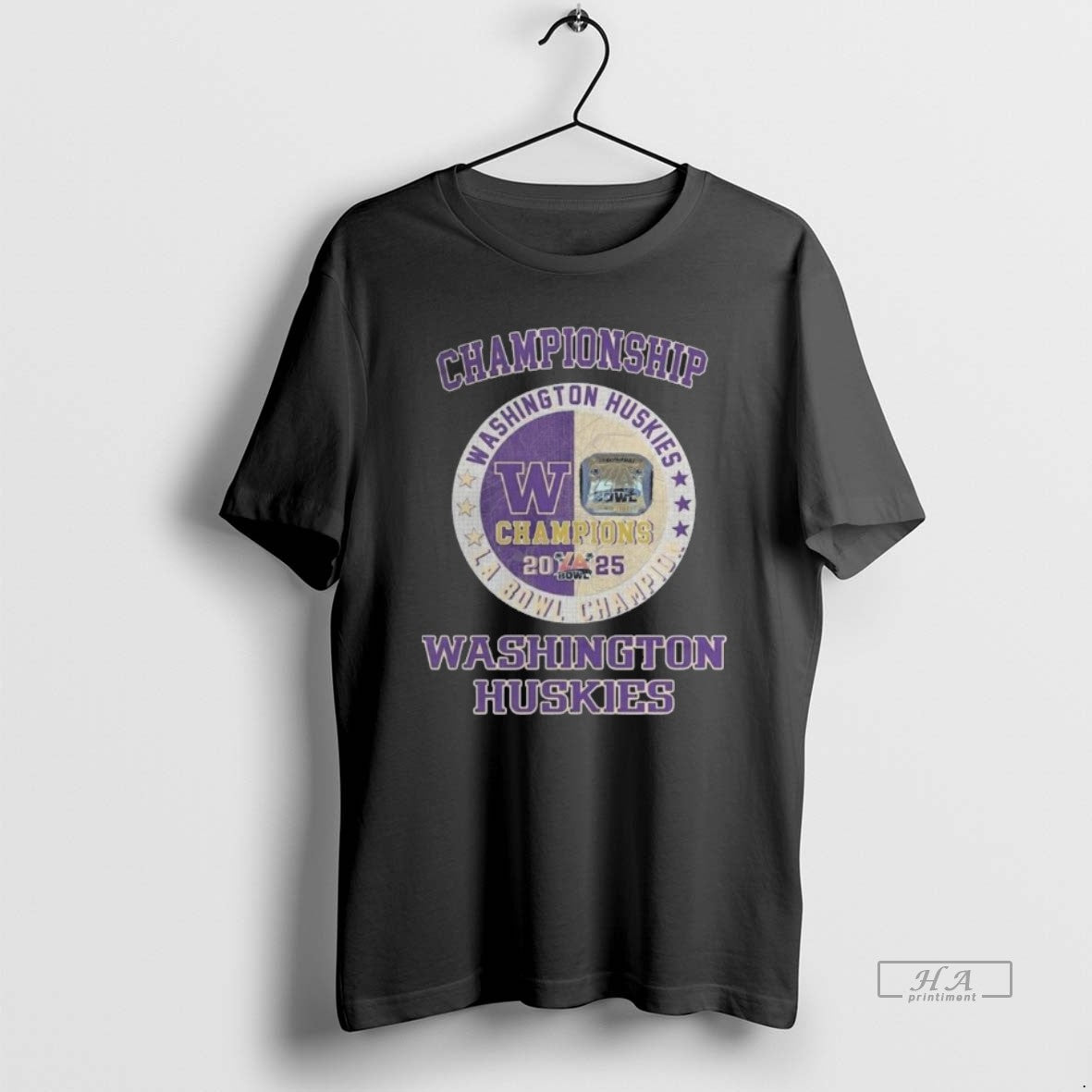 Official Washington Huskies La Bowl Championship 2025 Champions T-Shirts, Hoodie, Sweatshirt | PureTeeCo.com