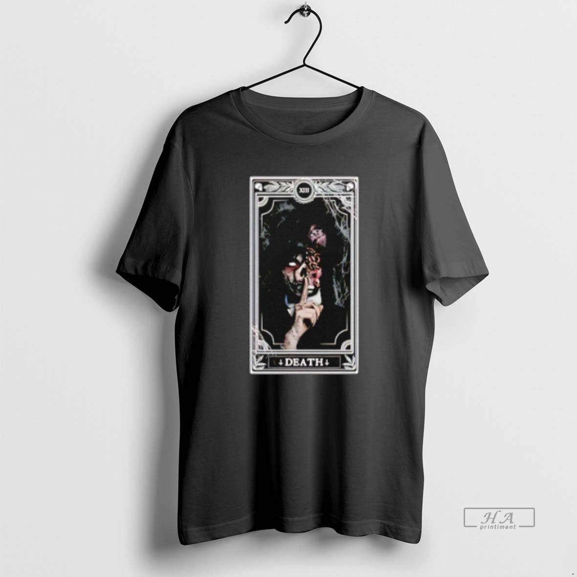 Official Wednesday Addams Death Tarot Card Xiii T-Shirts, Hoodie, Sweatshirt | PureTeeCo.com