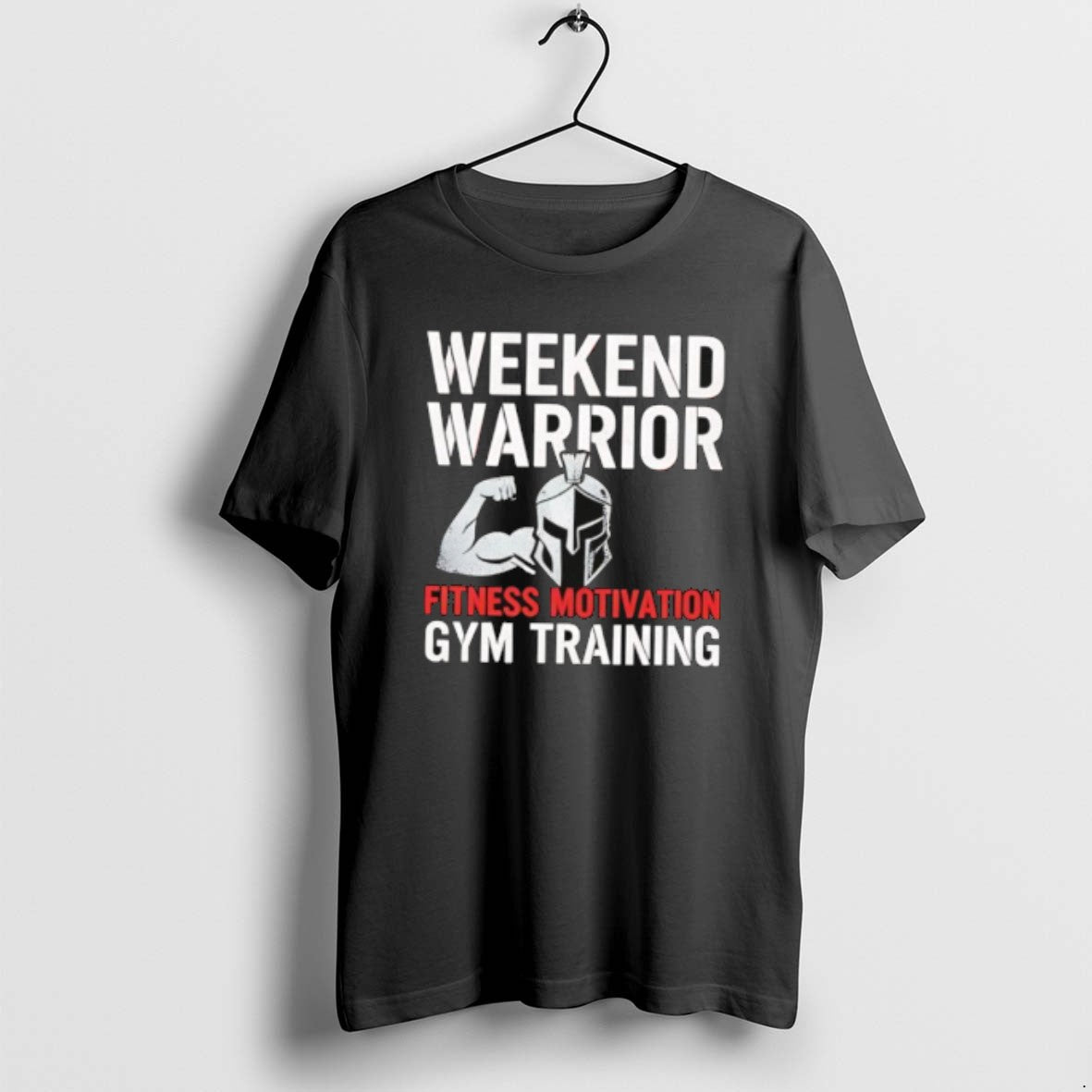 Official Weekend Warrior Fitness Motivation Gym Training Graphic T-Shirts, Hoodie, Sweatshirt | PureTeeCo.com