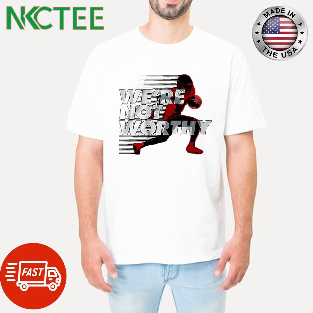 Official We’re Not Xavier Worthy Kansas City Chiefs shirt