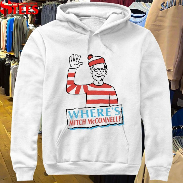 Where’s Mitch Mcconnell Where’s Waldo T-shirts