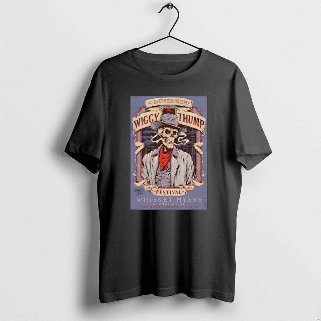 Official Whiskey Myers Apr 25 2026 8th Annual Wiggy Thump Festival Palestine Tx T-Shirts, Hoodie, Sweatshirt | PureTeeCo.com