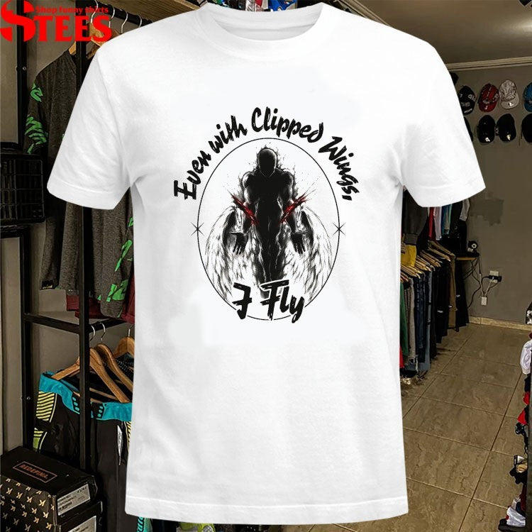 Will Carter Even With Clipped Wings I Fly T-shirts
